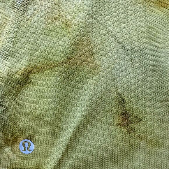 Lululemon Lightweight Run Kit Tank Top Diamond Dye White Gold Spice - Picture 5 of 8